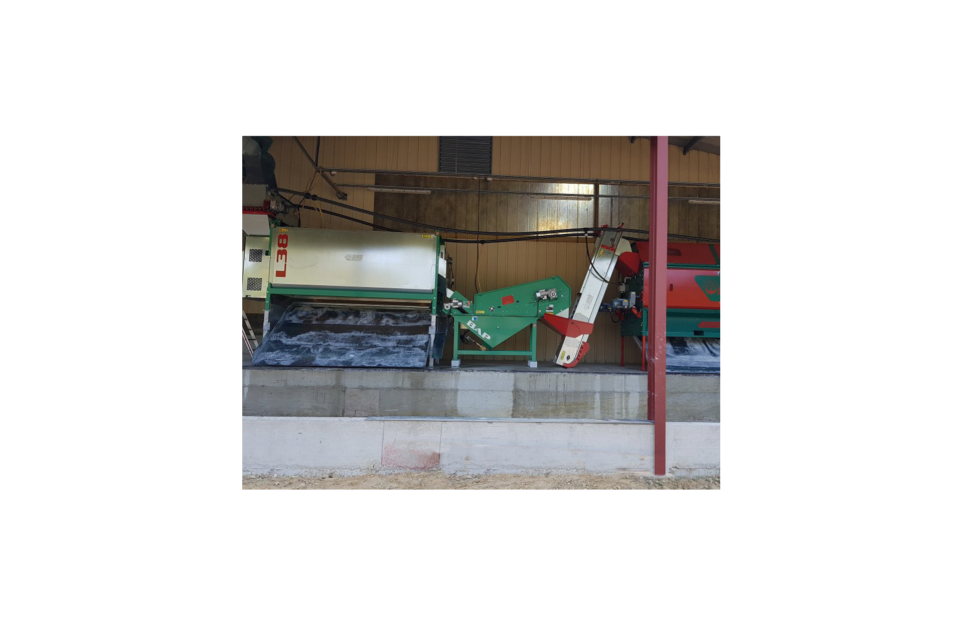 AMB Rousset Nut Float Tank – Stone Separator – BAP 2