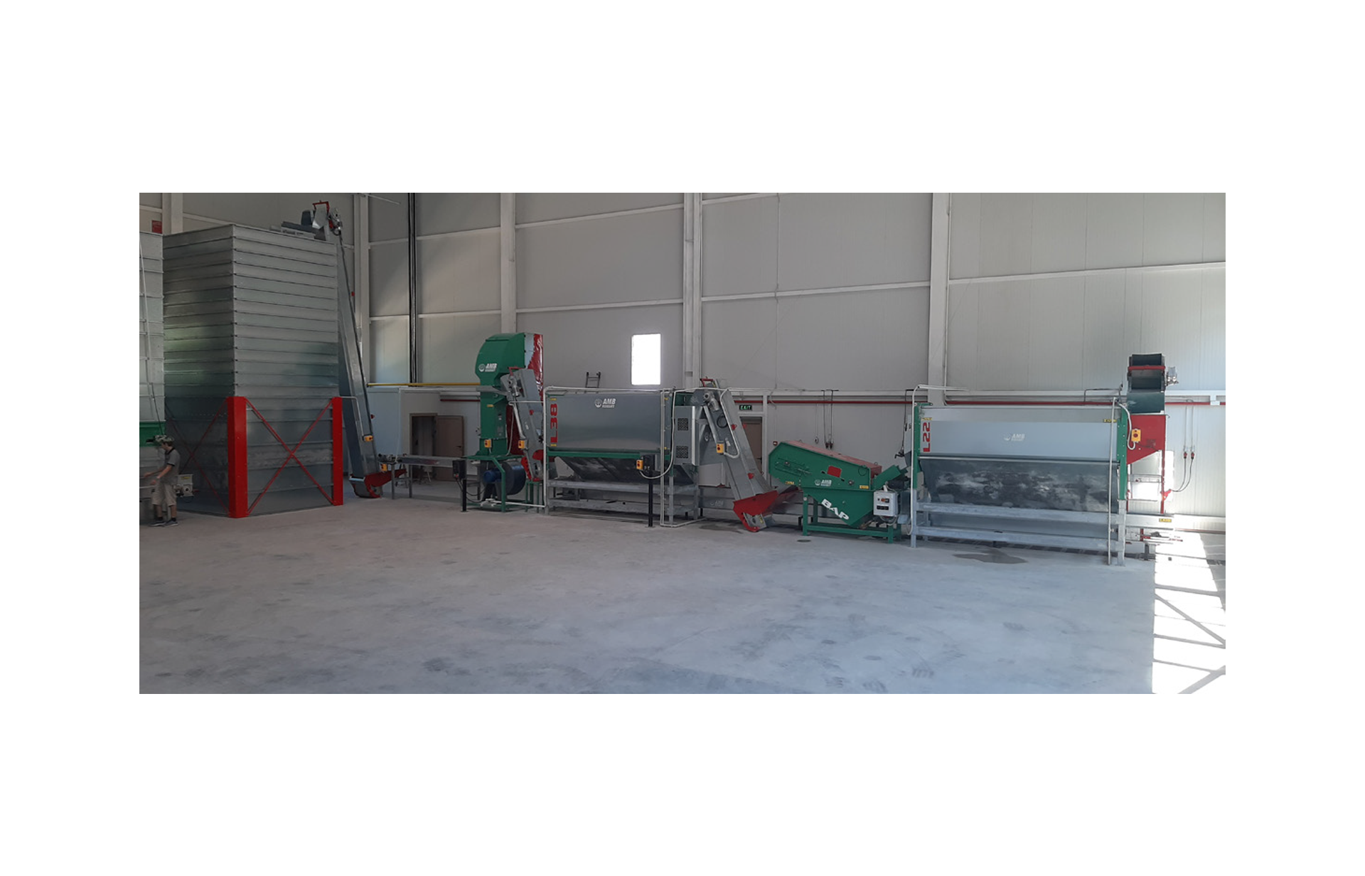 AMB Rousset Nut Float Tank – Stone Separator – BAP 3